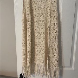 Boho Sleeveless Cardigan